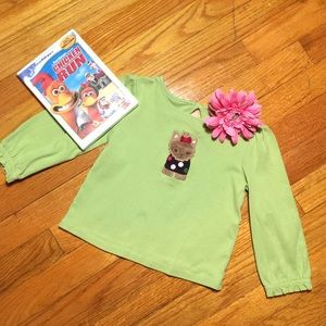 ✔️Gymboree Tu-Cute Long Sleeve Crew Neck Shirt